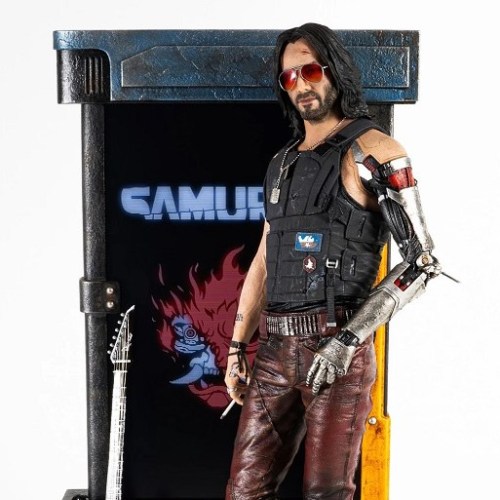 Johnny Silverhand Deluxe Edition Cyberpunk 2077 1/4 Statue by Pure Arts